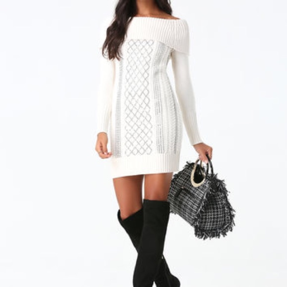 Bebe sweater dress